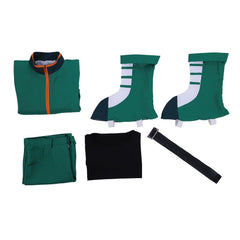 Hunter x Hunter Gon Freecss Cosplay Costume Green Suit Outfit - Coscosmos