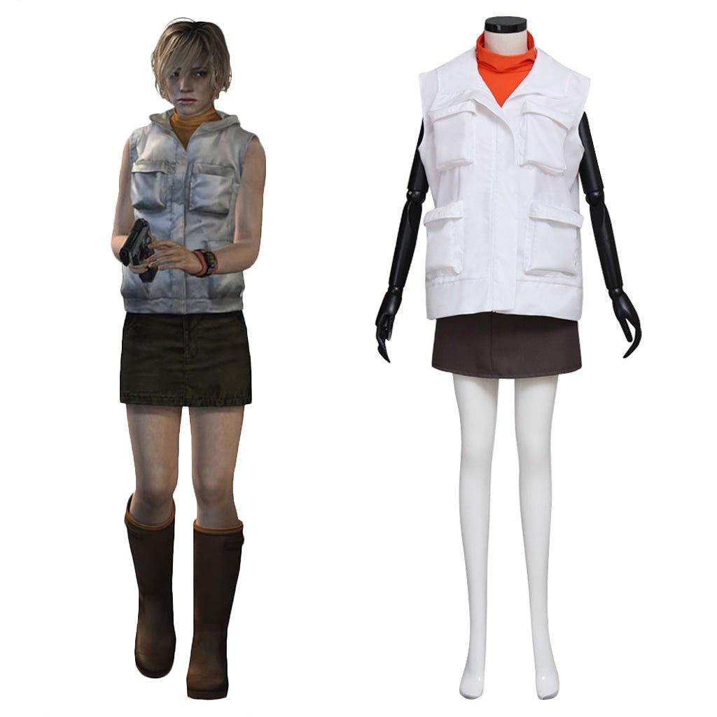 ilent Hill Heather Mason Cosplay Costume for Halloween – Game Accurate Horror Outfit - Coscosmos