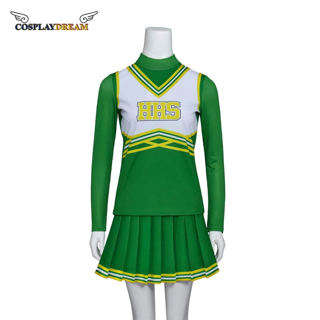 Senior Year Rebel Wilson Cheerleading Cosplay Costume for Girls – High School Uniform Dress