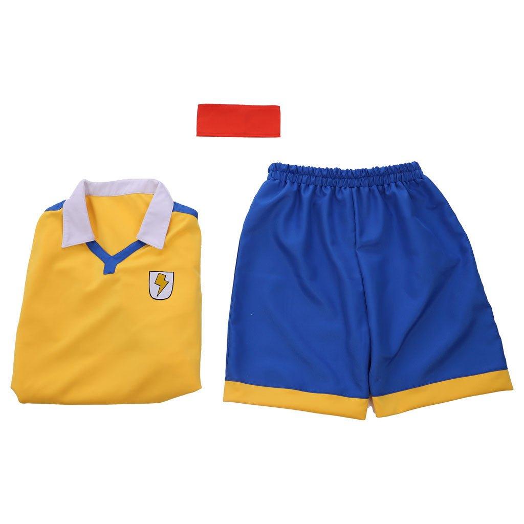 Inazuma Eleven GO Cosplay Costume Matsukaze Tenma Sport Suit - Coscosmos