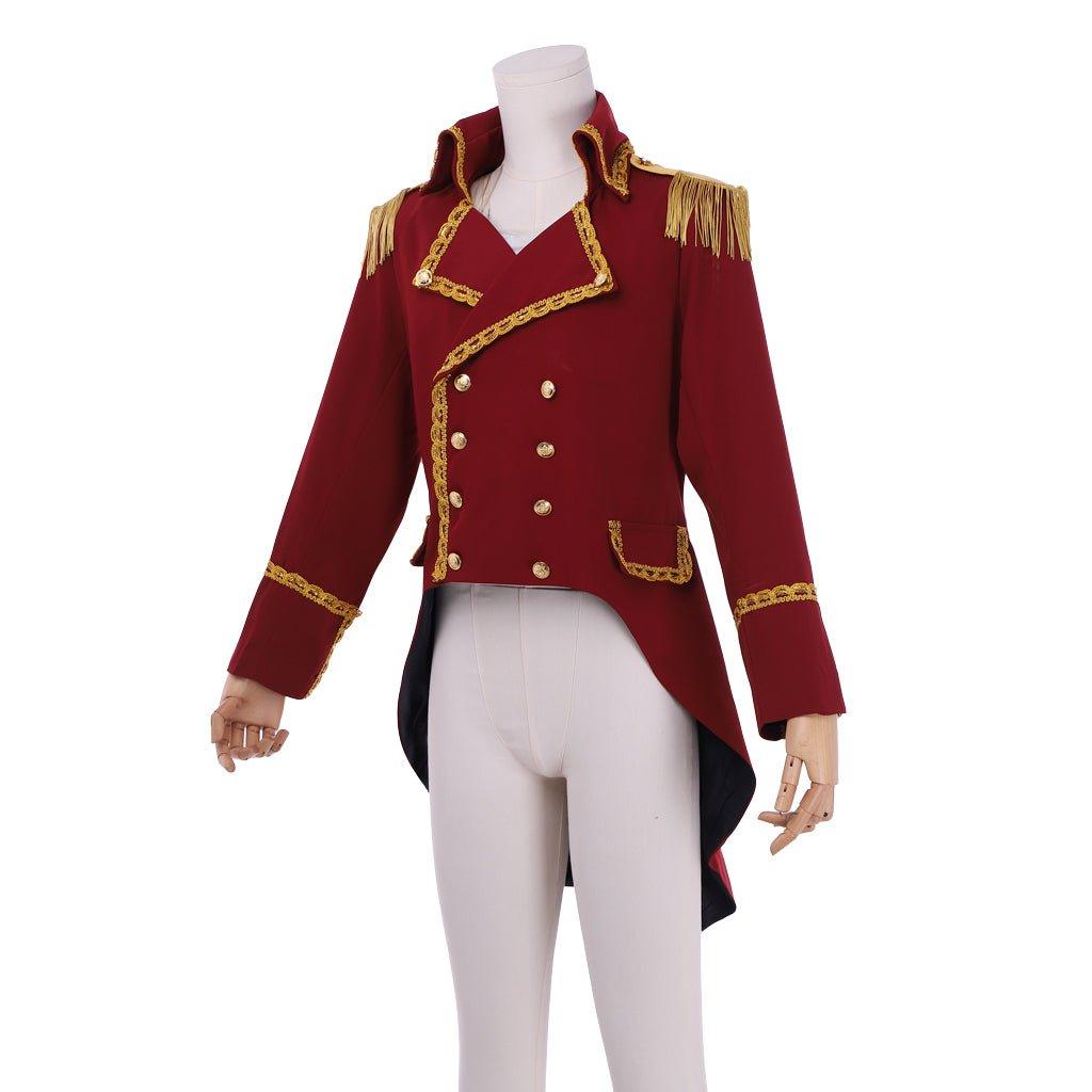 Inspired Aristocratic Military Jacket Costume | Gothic Colonial Men’s Cosplay | Coscomos Medieval Series - Coscosmos