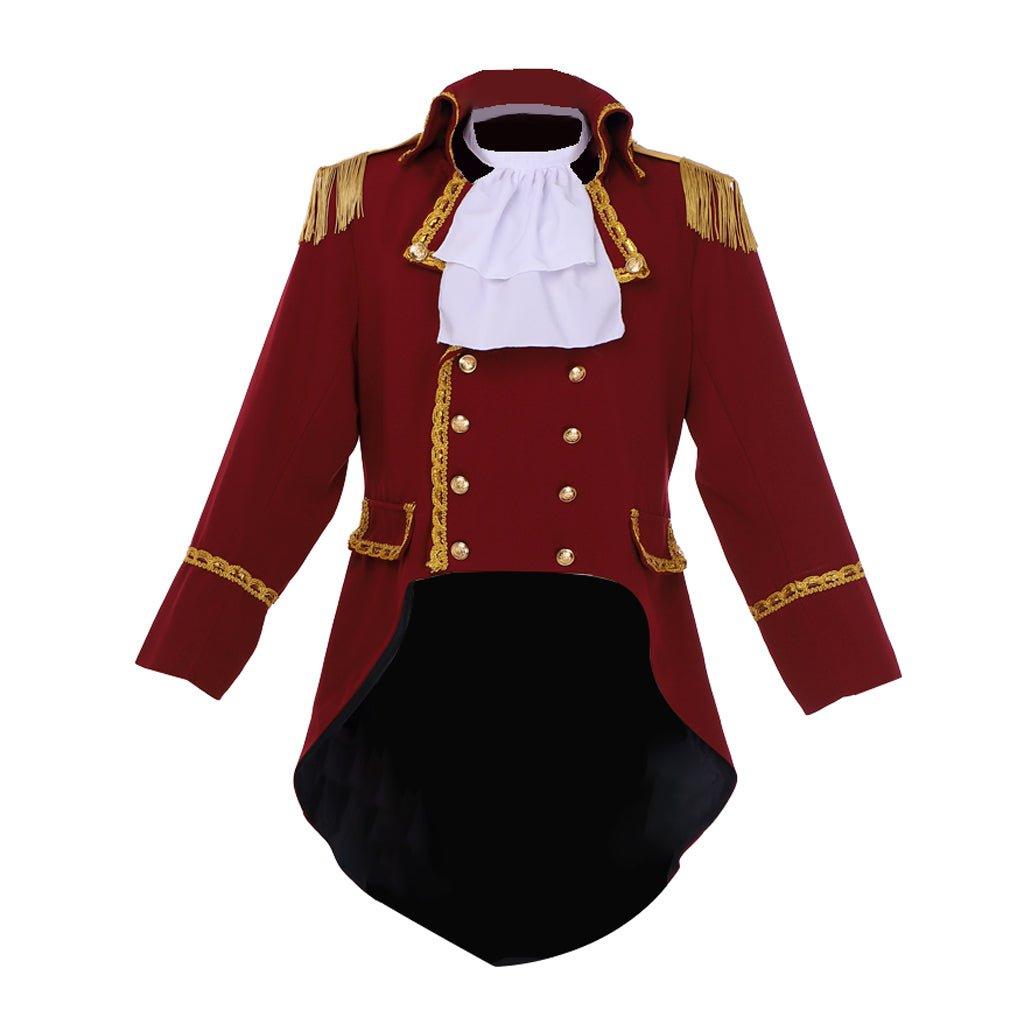 Inspired Aristocratic Military Jacket Costume | Gothic Colonial Men’s Cosplay | Coscomos Medieval Series - Coscosmos