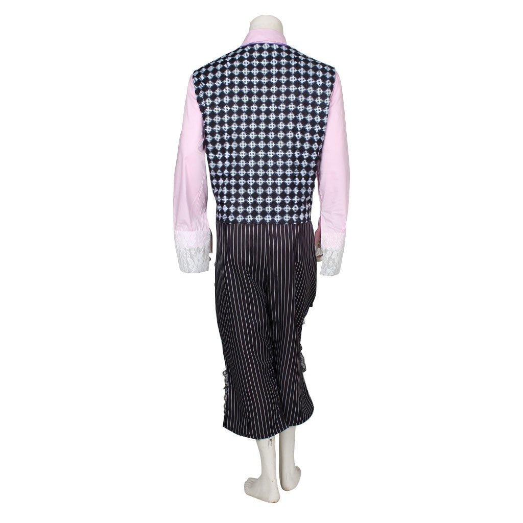 Johnny Depp Mad Hatter Costume from Alice in Wonderland | Full Suit for Adults | Halloween Cosplay Outfit - Coscosmos