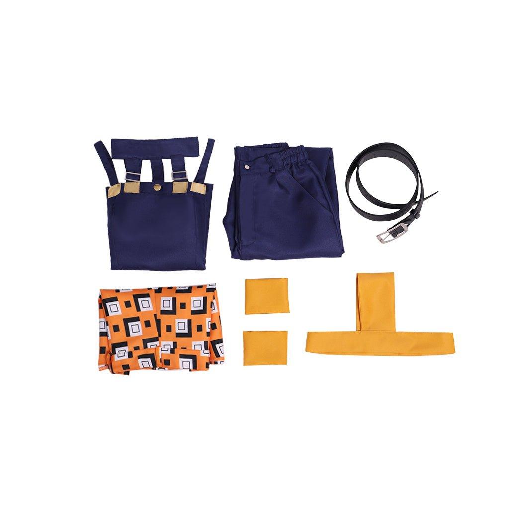 JoJo's Bizarre Adventure Ghirga Narancia Cosplay Costume - Unisex Uniform for Anime Fans - Coscosmos