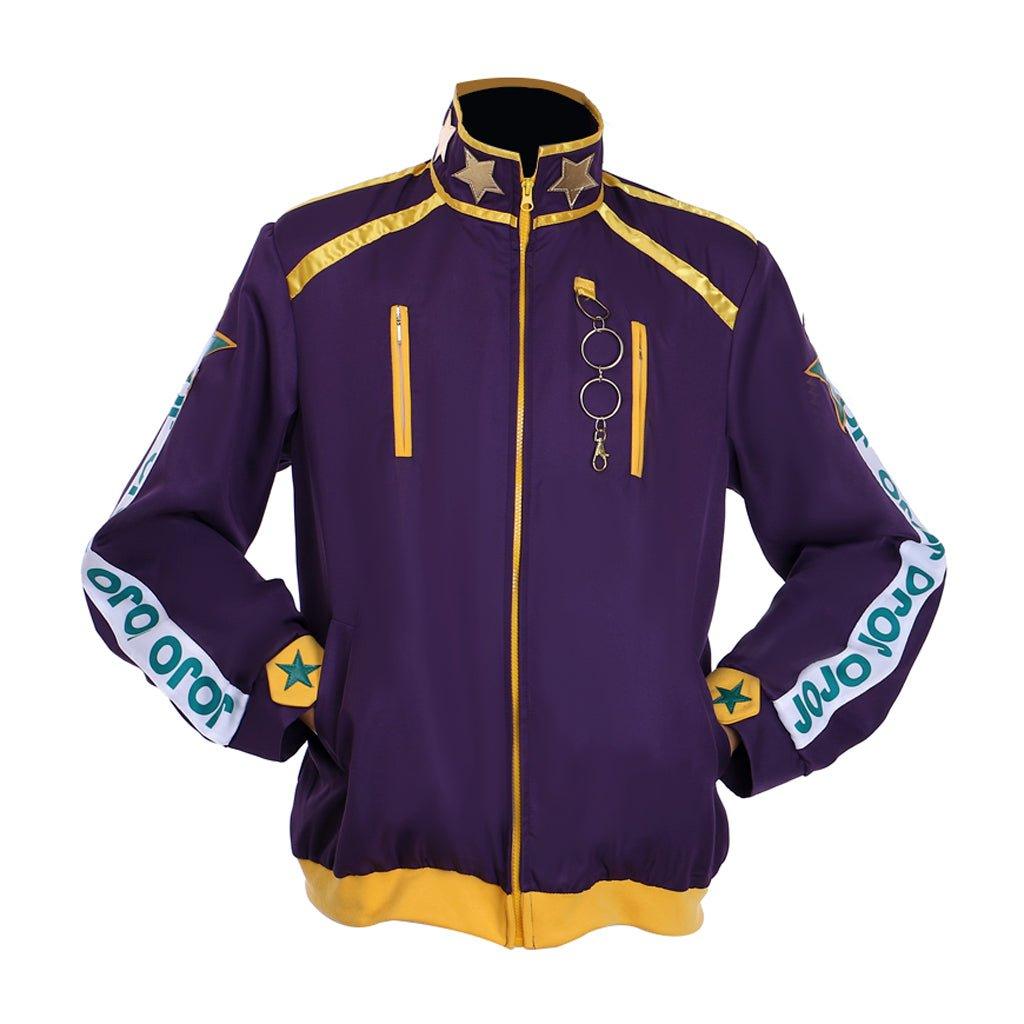 JoJo's Bizarre Adventure Jotaro Kujo Jacket Coat Cosplay Costume for Anime Fans - Coscosmos