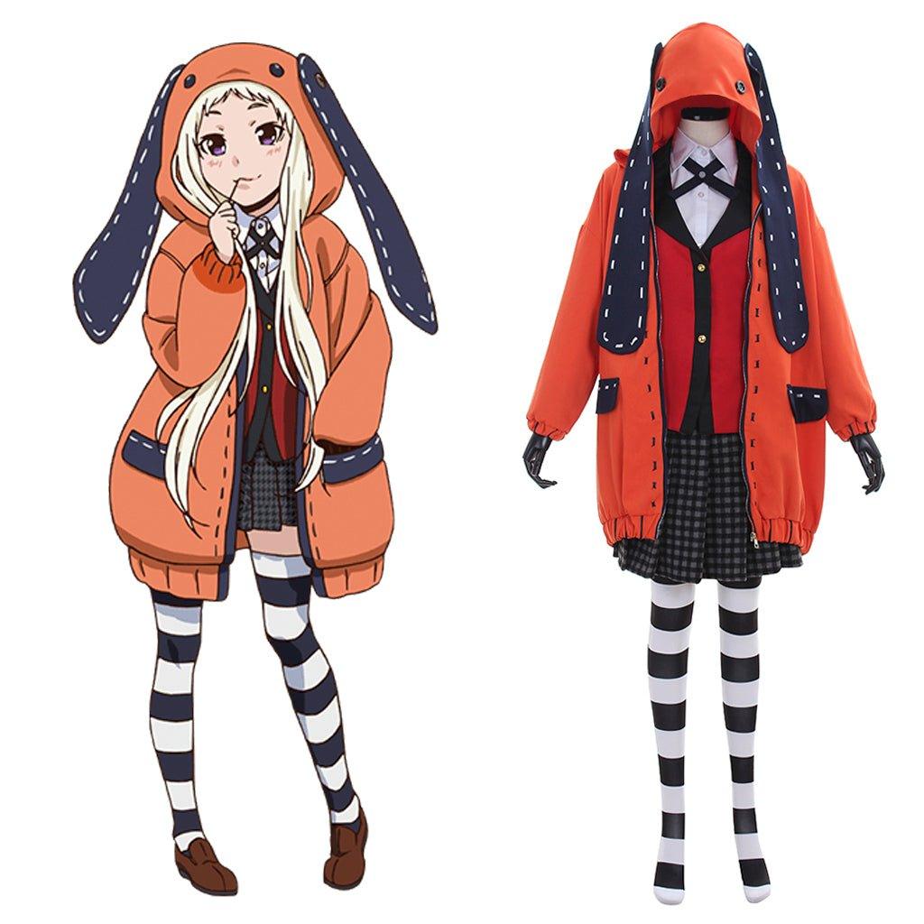 Kakegurui - Runa Yomozuki Cosplay Costume - Coscosmos