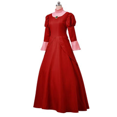 Lady Tremaine Cosplay Costume | Red Queen Dress for Women | Adult Halloween & Disney Series Gown - Coscosmos