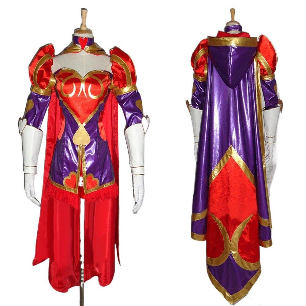 LOL Ashe Cosplay Costume Women Sexy Dress Uniform Halloween Carnival Carnival Outfit - Coscosmos