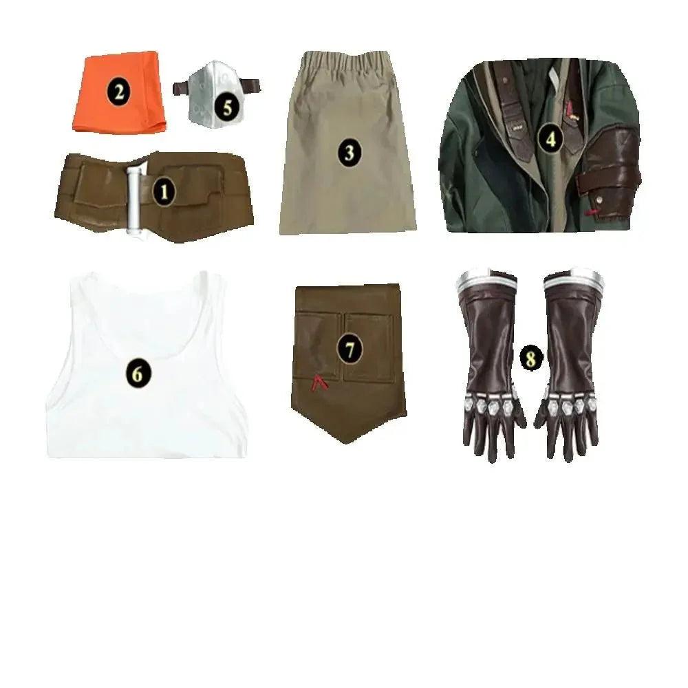 LOL The Battle of Two Cities 2 Ekko Arcane Cosplay Costume Men Battle Uniform Full Set Halloween Carnival Party Outfits - Coscosmos