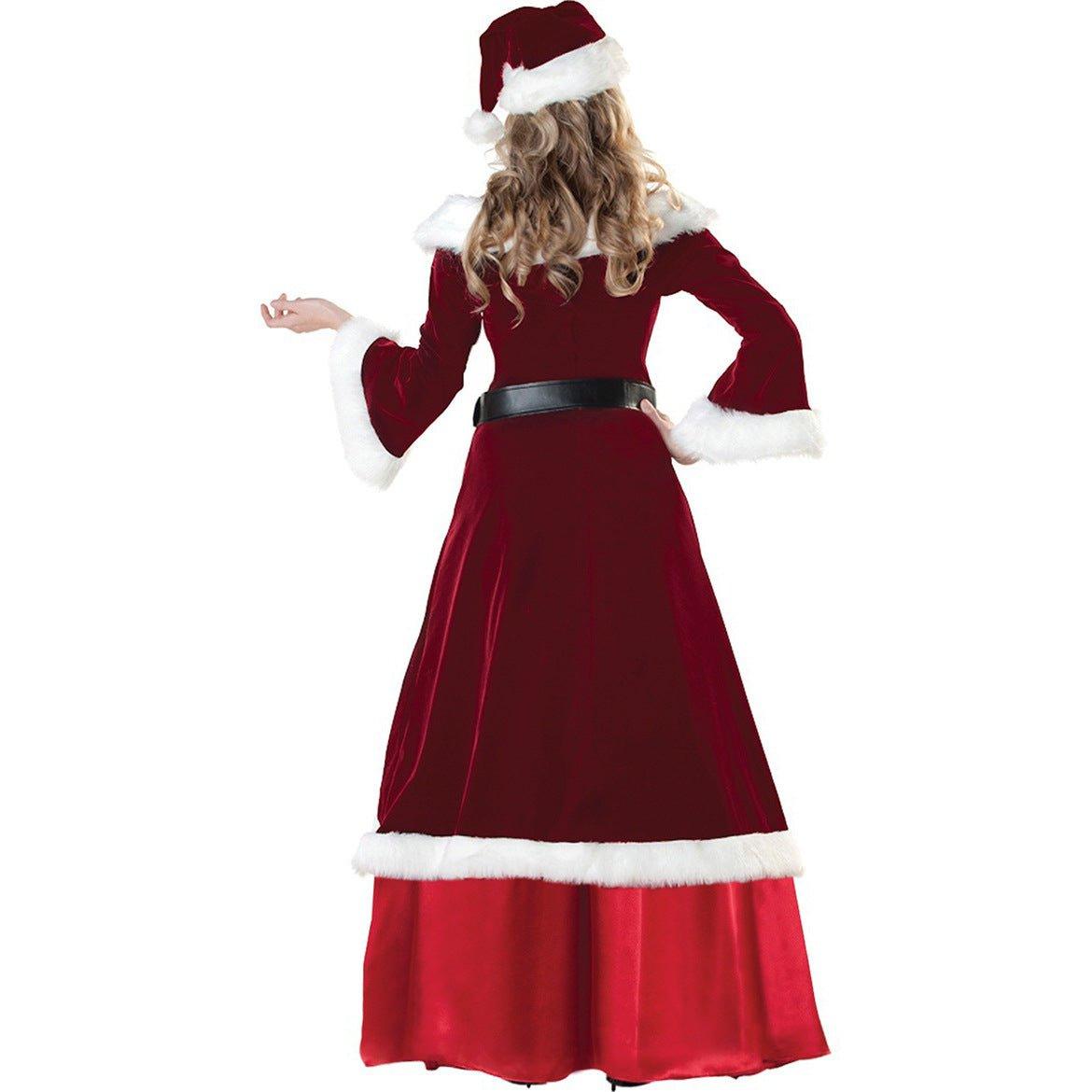 M - 3XL sexy Christmas clothing, European and American Christmas clothing queen party clothing men's and women's Christmas clothing stage clothing - Coscosmos