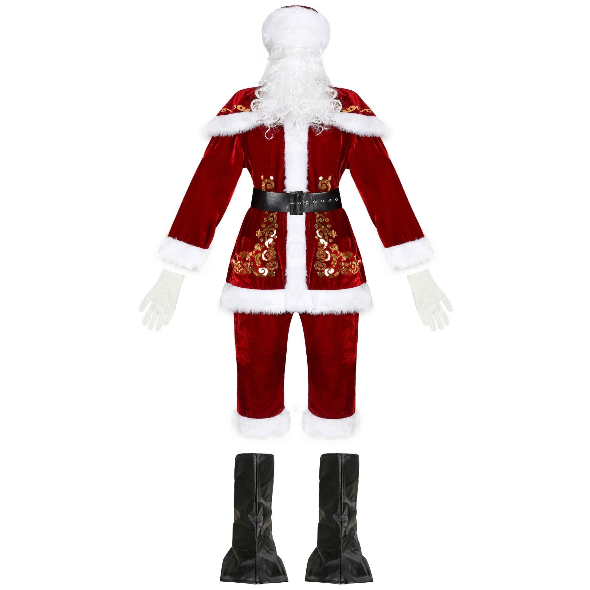 M - 4XL Large Size, Men's, Christmas Clothing cos Men's Christmas Clothing Set, Printed Santa Clothing - Coscosmos