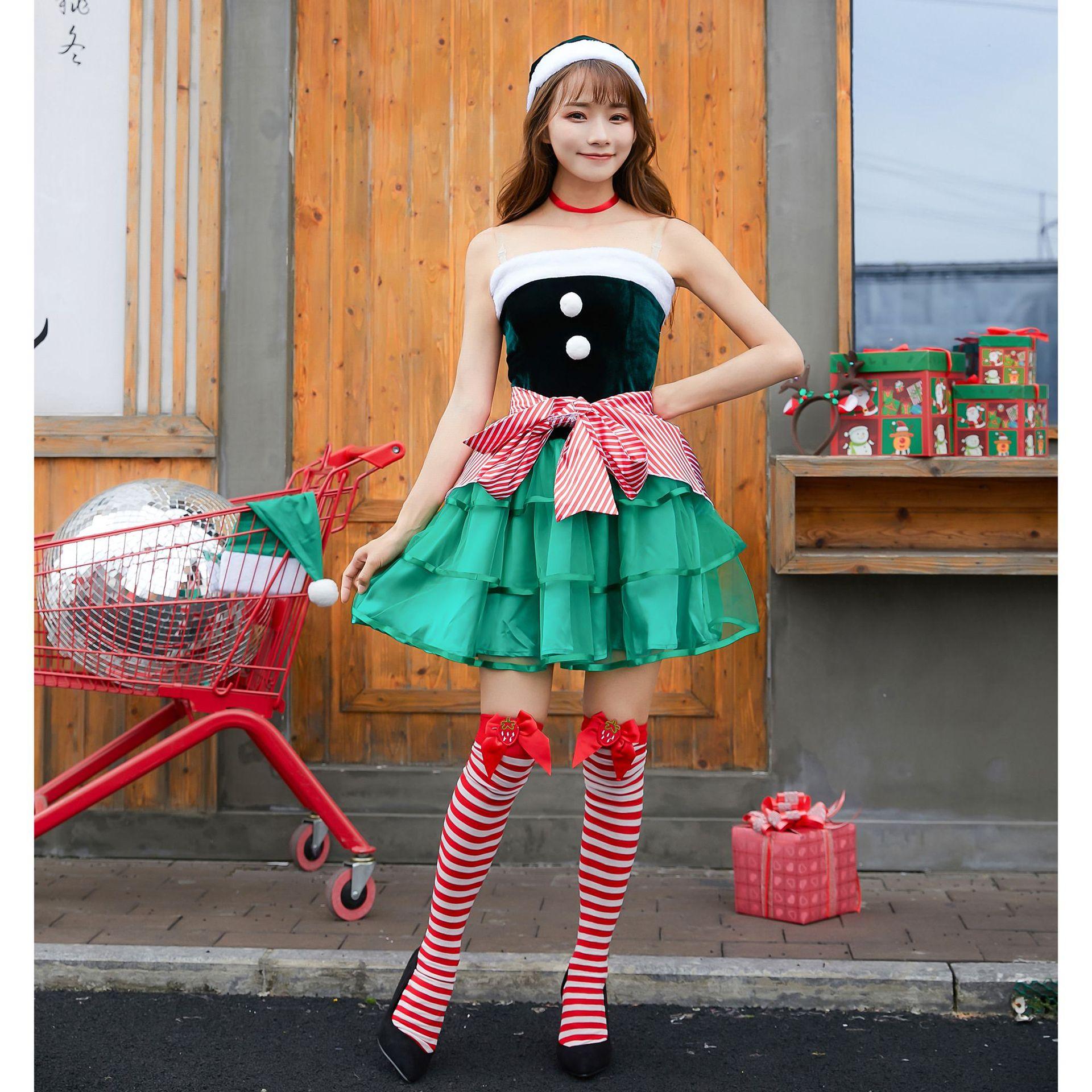 M - XL 2023 new Christmas clothes, holiday play uniforms cos Japanese cute Christmas clothes, Christmas clothes - Coscosmos