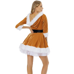 M - XL Christmas Clothing, New, Christmas Clothes cos Party Uniform Adult Sexy Christmas Clothing, Large Size - Coscosmos