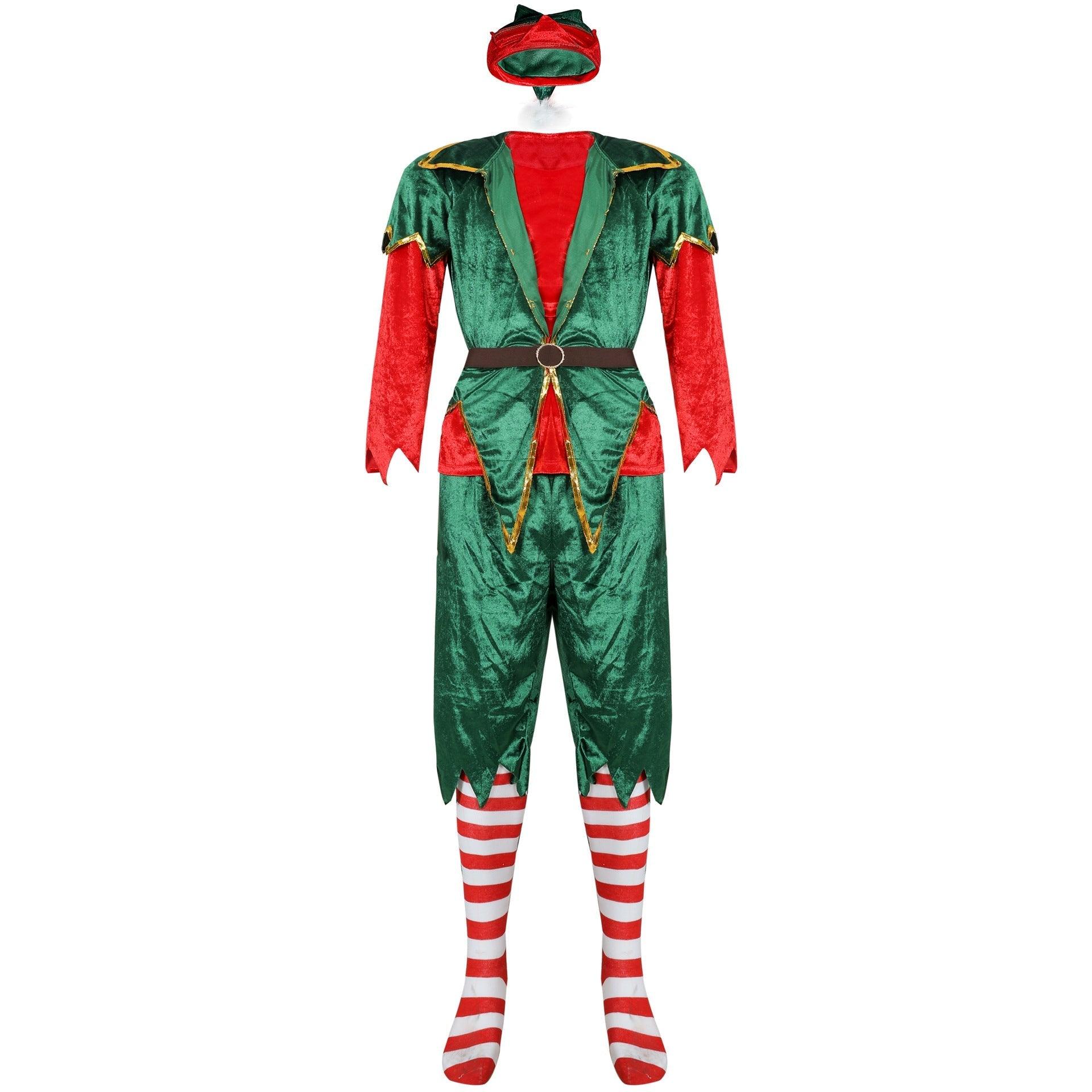 M - XL Couples Christmas Clothing 2024 New Christmas Clothing Set, Cosplay Christmas Clothing - Coscosmos