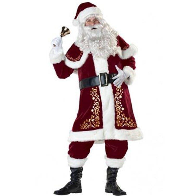 M - XXXXL Plus Size, Men's Christmas Clothing, Men's Santa Claus Clothing, Printed Christmas Clothing Set - Coscosmos