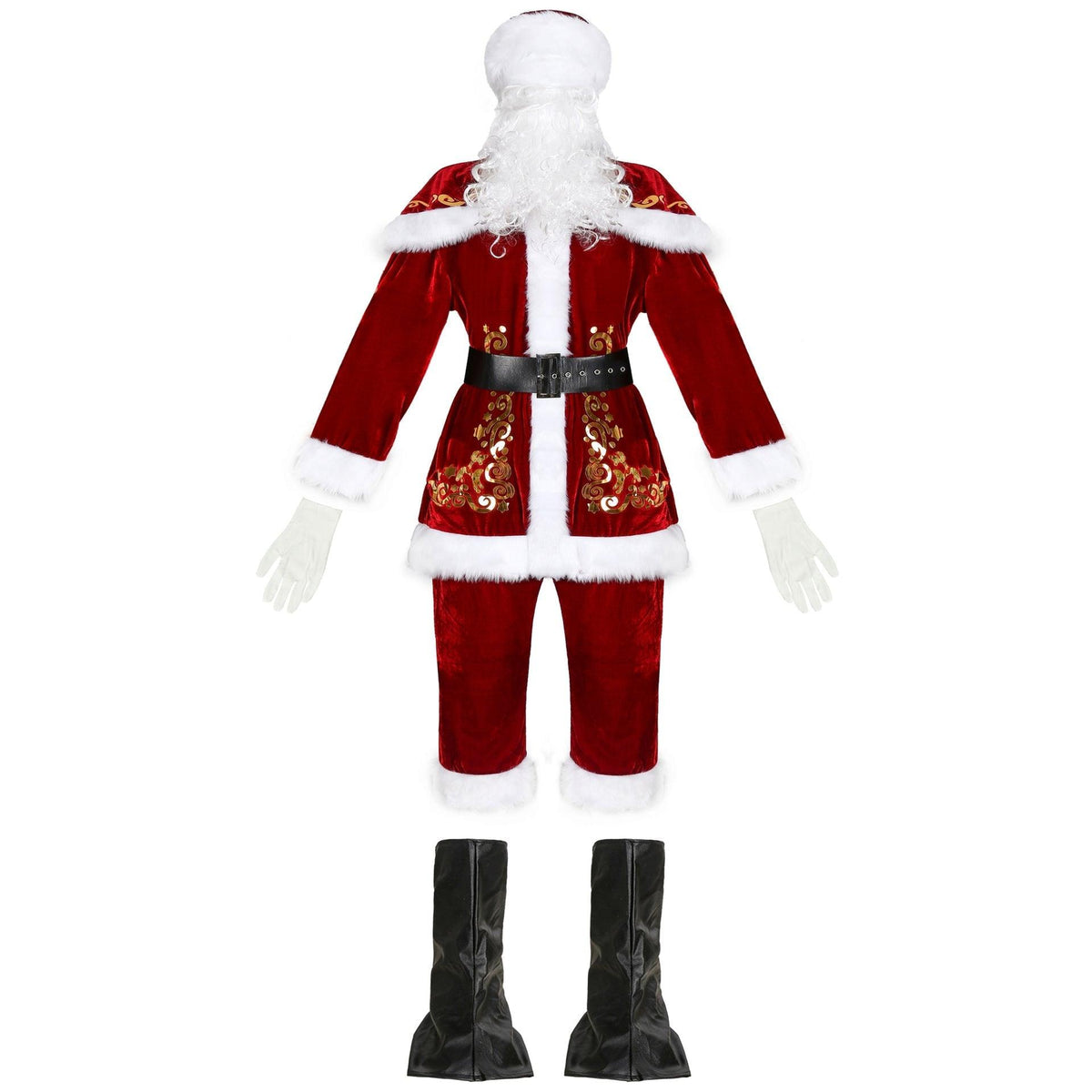 M - XXXXL Santa Claus Clothing, Christmas Clothing, Men's Santa Claus Clothing - Coscosmos