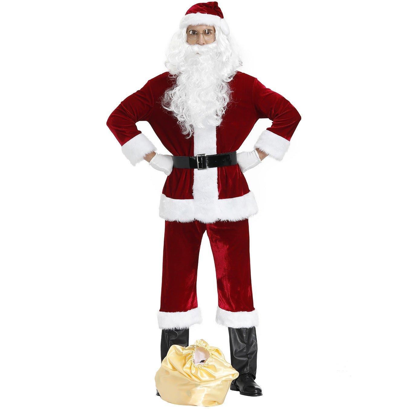 M - XXXXL Santa Claus Clothing, Christmas Clothing, Men's Santa Claus Clothing - Coscosmos