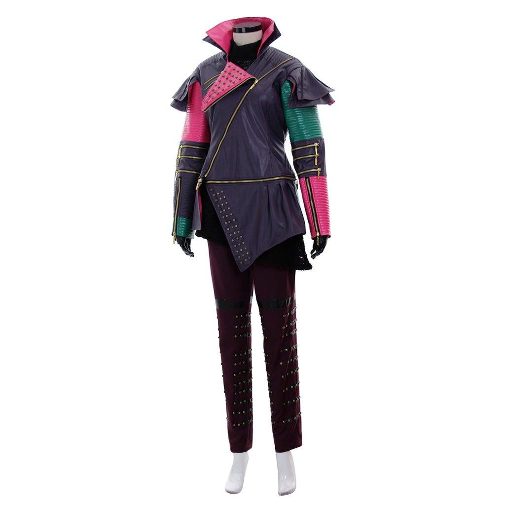 Mal Cosplay Costume Custom - Made Jacket and Pants Set for Halloween and Party Cosplay - Coscosmos