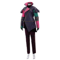 Mal Cosplay Costume Custom - Made Jacket and Pants Set for Halloween and Party Cosplay - Coscosmos