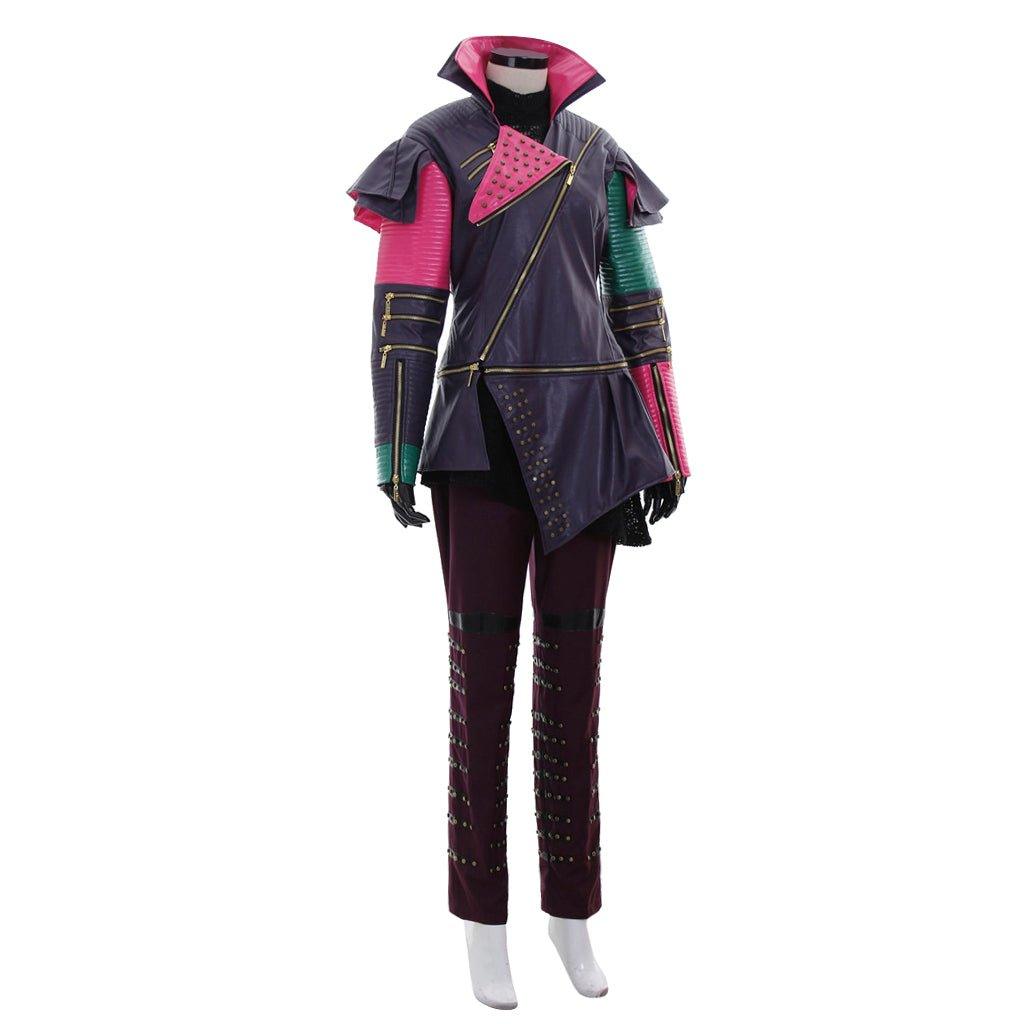 Mal Cosplay Costume Custom - Made Jacket and Pants Set for Halloween and Party Cosplay - Coscosmos