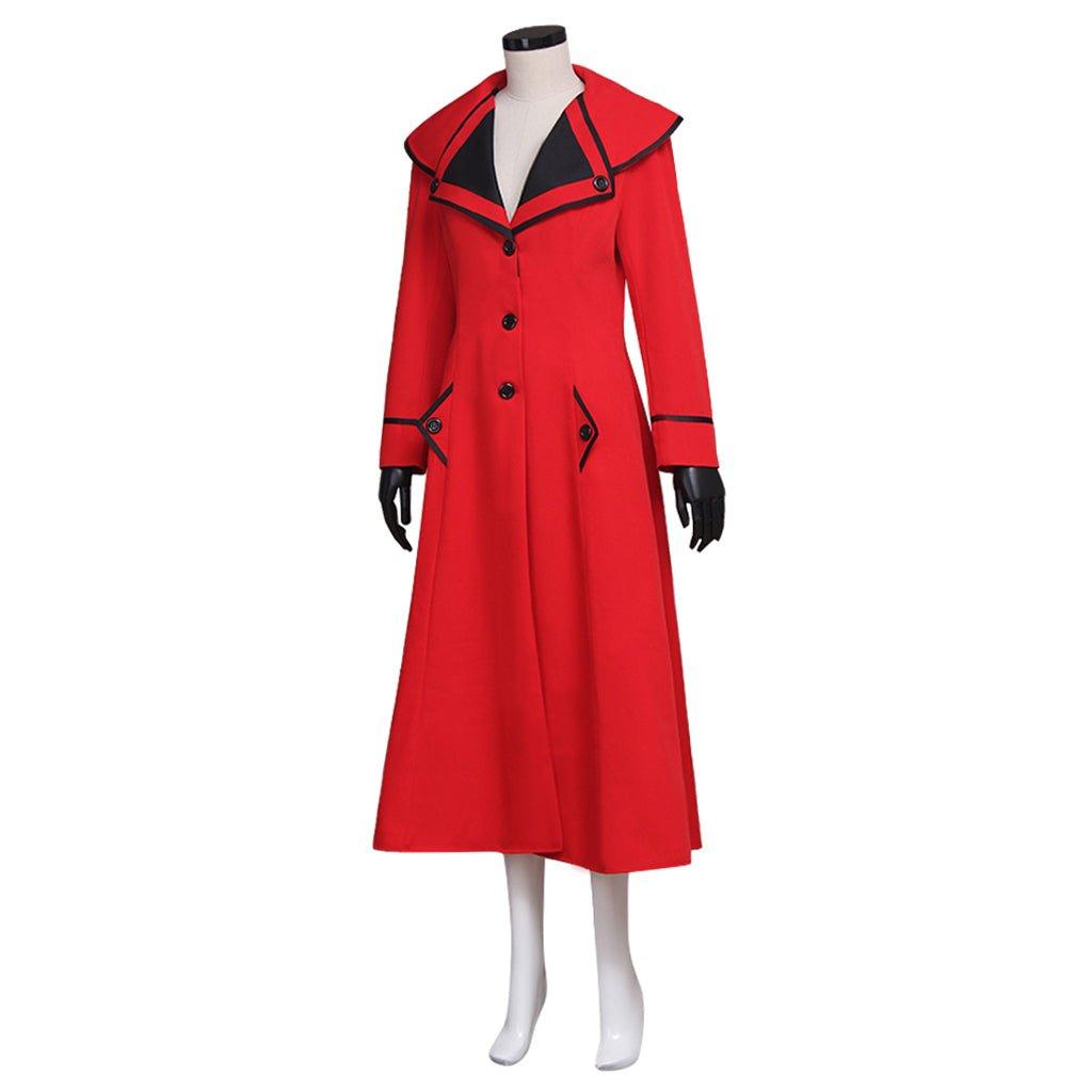 Mary Poppins Cosplay Costume Jacket Dress Adult Halloween Costume Cosplay - Coscosmos