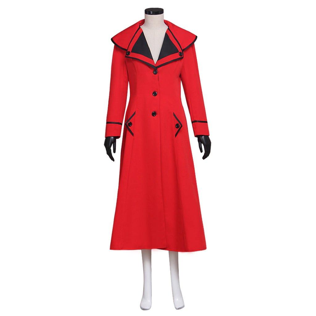 Mary Poppins Cosplay Costume Jacket Dress Adult Halloween Costume Cosplay - Coscosmos