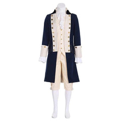 Medieval King or Prince Men's Uniform Costume – Victorian Travel Suit with Cape - Coscosmos