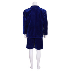 Men’s AC DC Angus Young Cosplay Costume | School Boy Uniform Blazer Suit - Coscosmos