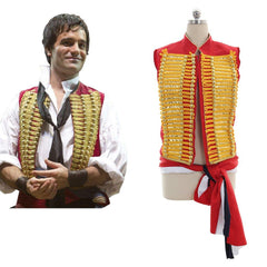 Men's Jacket for Les Miserables Enjolras Cosplay Vest - Coscosmos