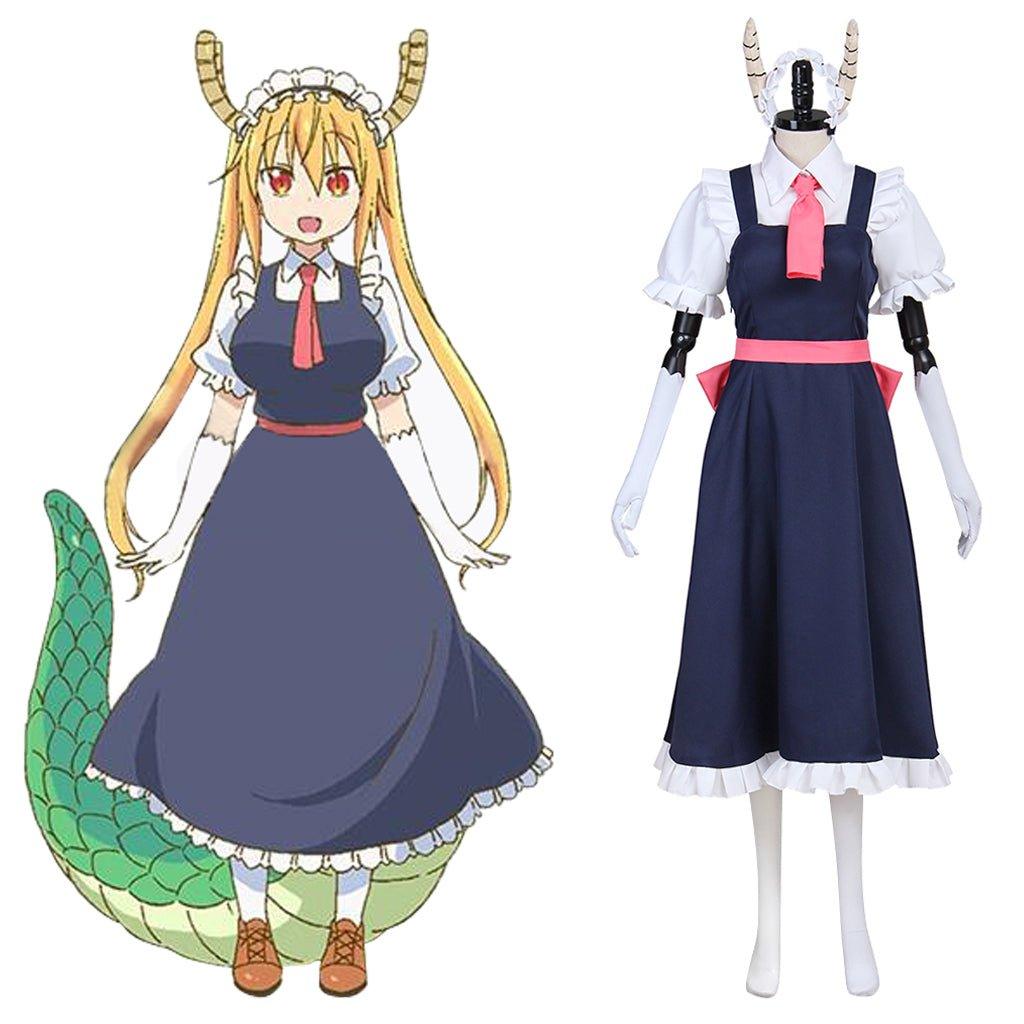 Miss Kobayashi's Dragon Maid Tohru Cosplay Costume - Coscosmos