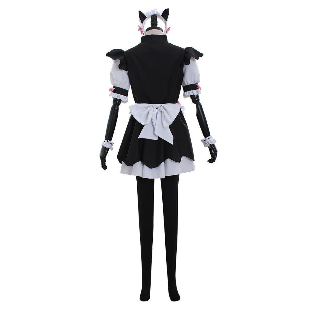 Nekopara Chocolate Maid Dress Anime Outfit for Cosplay - Coscosmos