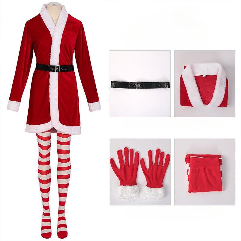 New Christmas Costumes Stage Performance New Year's Party Costumes Sexy Christmas Costumes Bunny cos Women's Clothing - Coscosmos