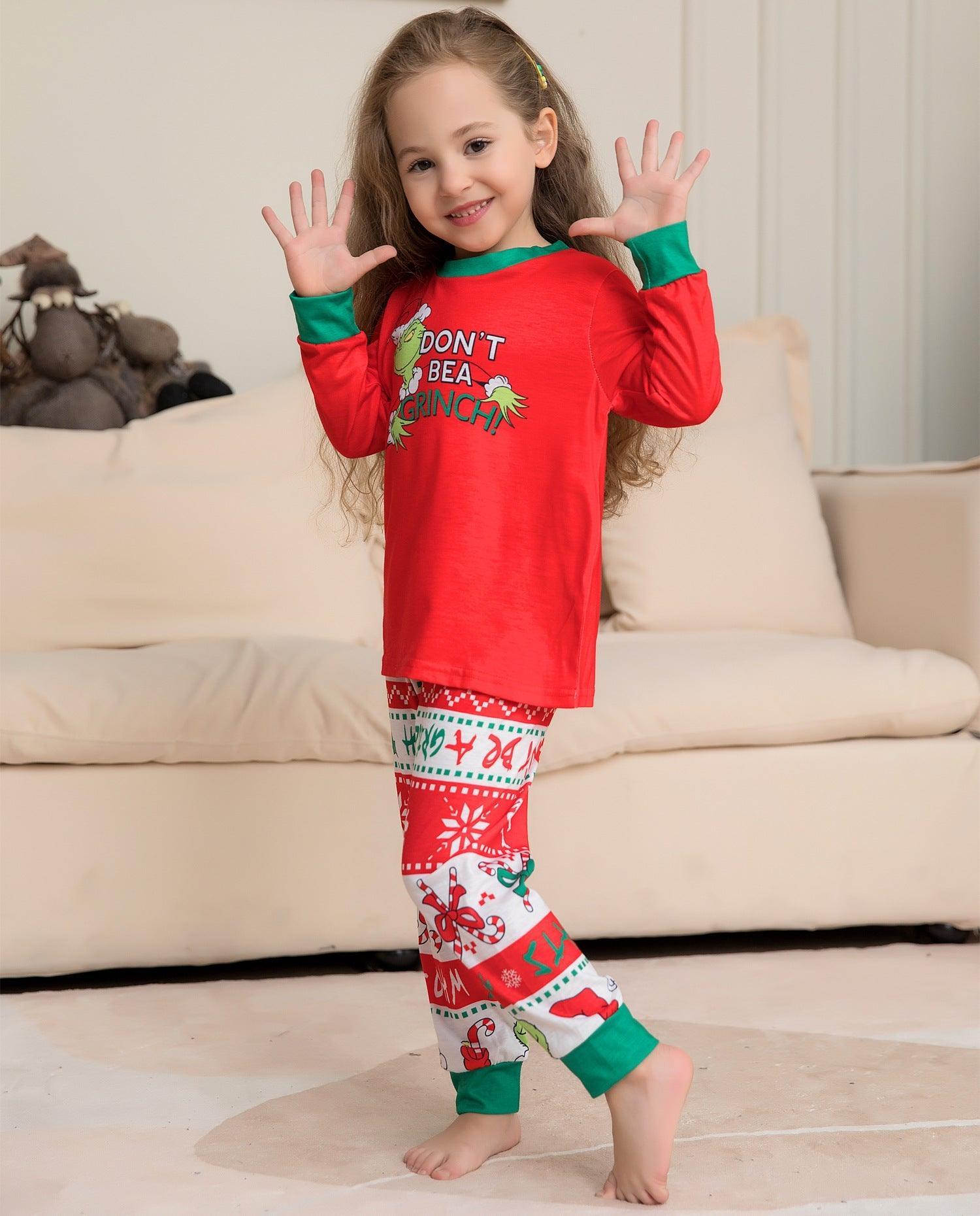 New Christmas Little Monster Family Pajamas | Matching Family Loungewear Set for Holiday Fun | Amazon Set - Coscosmos