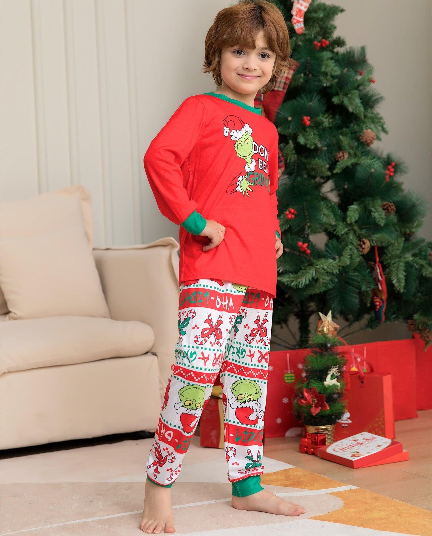 New Christmas Little Monster Family Pajamas | Matching Family Loungewear Set for Holiday Fun | Amazon Set - Coscosmos