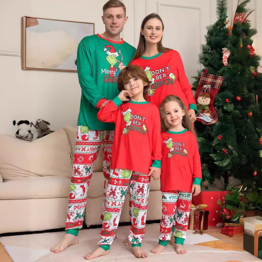 New Christmas Little Monster Family Pajamas | Matching Family Loungewear Set for Holiday Fun | Amazon Set - Coscosmos