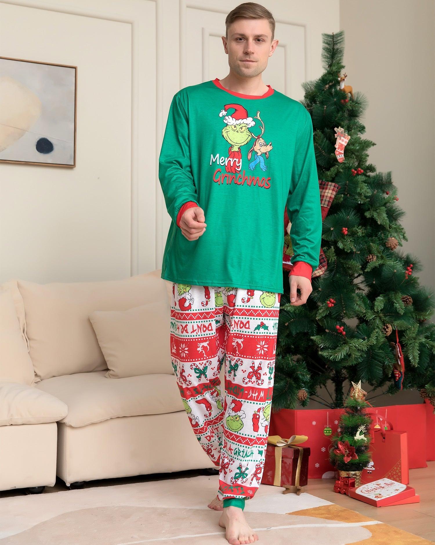 New Christmas Little Monster Family Pajamas | Matching Family Loungewear Set for Holiday Fun | Amazon Set - Coscosmos