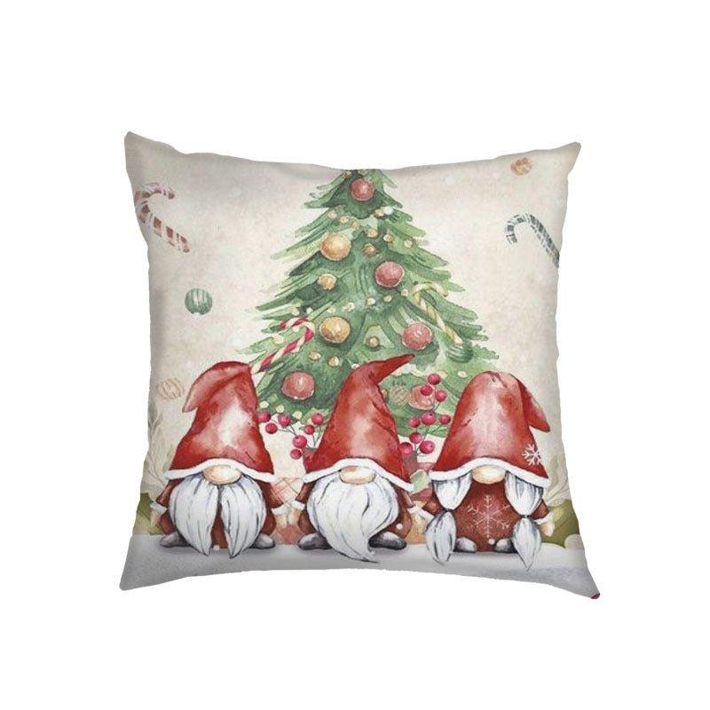 New Christmas pillow cover Amazon Nordic cross - border wholesale Christmas holiday sofa cushion pillow - Coscosmos