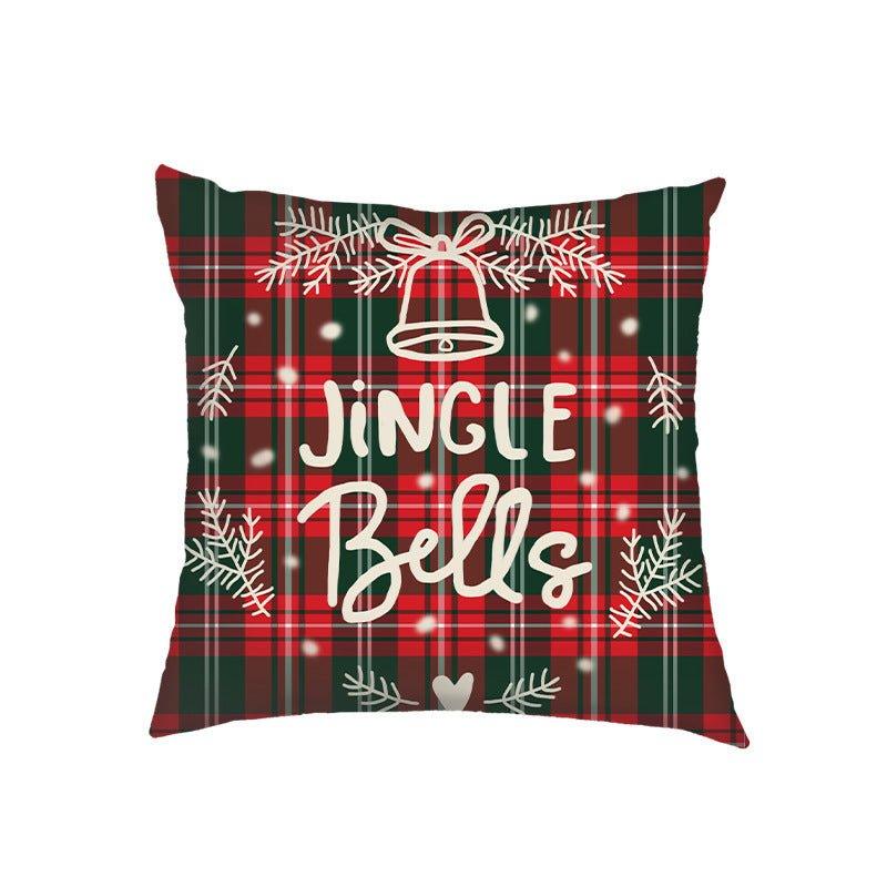 New Christmas pillow cover Amazon Nordic cross - border wholesale Christmas holiday sofa cushion pillow - Coscosmos