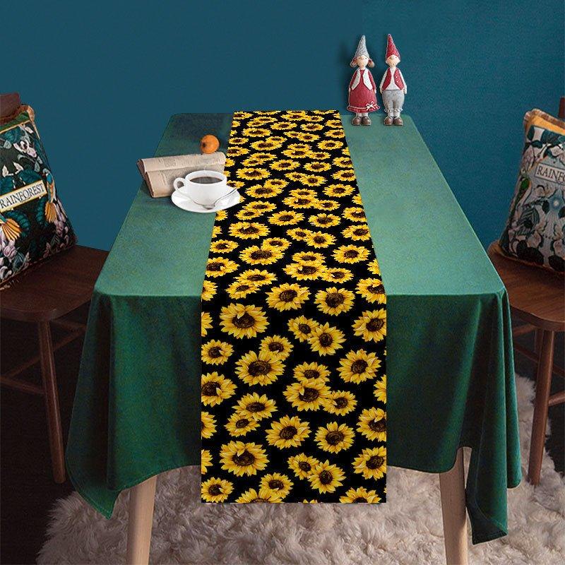 New Creative Thanksgiving Decoration Table Runner Cute Gnome Pumpkin Harvest Festival Decoration Tablecloth Coffee Table Decoration Cloth - Coscosmos