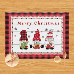 New cross - border Christmas placemat foreign trade Amazon holiday restaurant table decoration anti - fouling insulation western food mat - Coscosmos