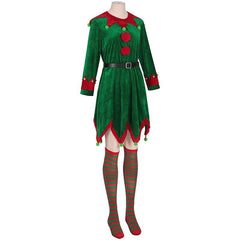 New medieval Christmas clothing, party - themed Christmas clothing, Christmas dress COS stage performance clothing - Coscosmos