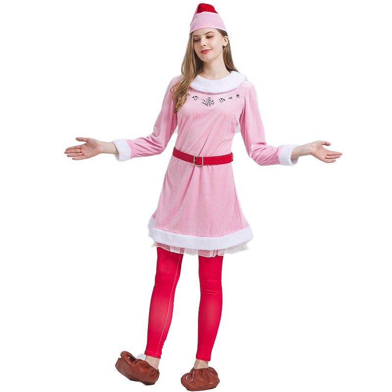 New medieval Christmas clothing, party - themed Christmas clothing, Christmas dress COS stage performance clothing - Coscosmos