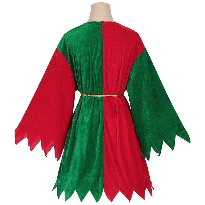 New medieval Christmas clothing, party - themed Christmas clothing, Christmas dress COS stage performance clothing - Coscosmos