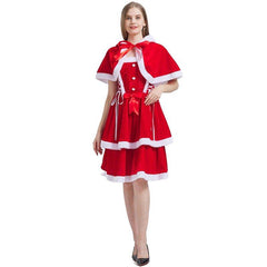 New medieval Christmas clothing, party - themed Christmas clothing, Christmas dress COS stage performance clothing - Coscosmos