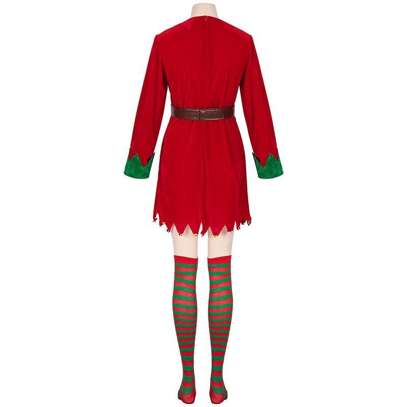 New medieval Christmas clothing, party - themed Christmas clothing, Christmas dress COS stage performance clothing - Coscosmos