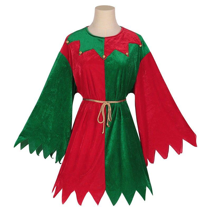 New medieval Christmas clothing, party - themed Christmas clothing, Christmas dress COS stage performance clothing - Coscosmos