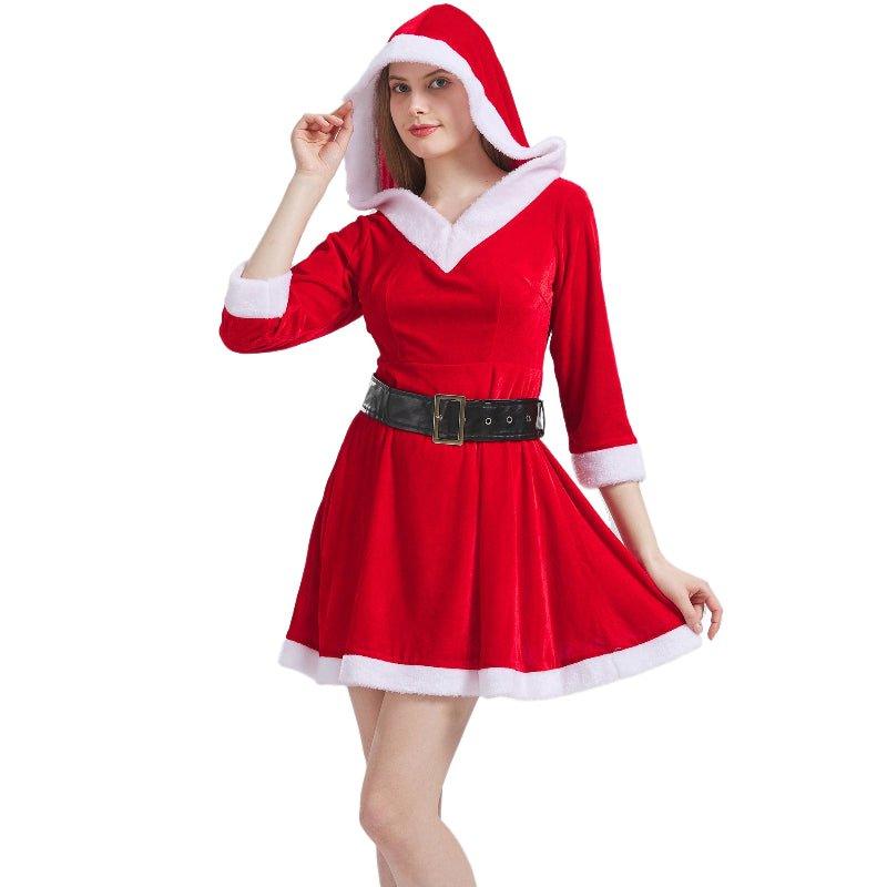 New medieval Christmas clothing, party - themed Christmas clothing, Christmas dress COS stage performance clothing - Coscosmos