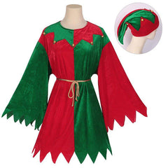 New medieval Christmas clothing, party - themed Christmas clothing, Christmas dress COS stage performance clothing - Coscosmos