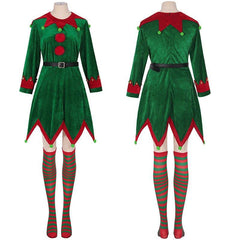 New medieval Christmas clothing, party - themed Christmas clothing, Christmas dress COS stage performance clothing - Coscosmos