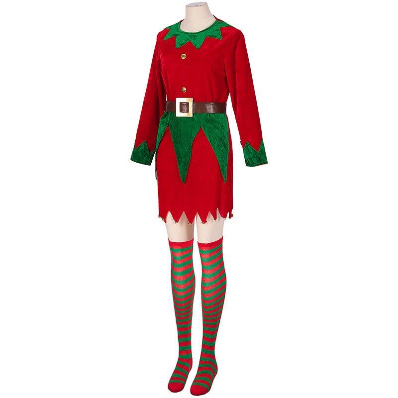 New medieval Christmas clothing, party - themed Christmas clothing, Christmas dress COS stage performance clothing - Coscosmos